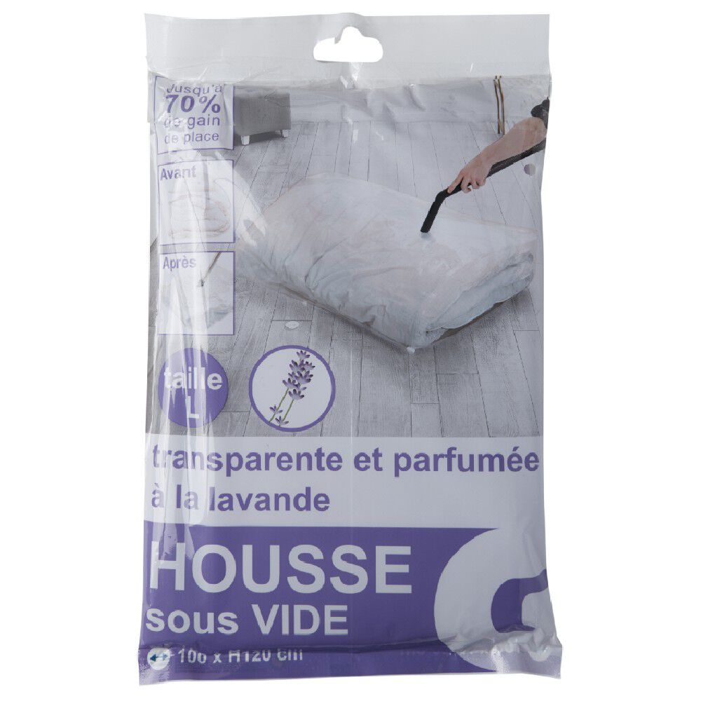 Housse sous vide parfumée à la lavande