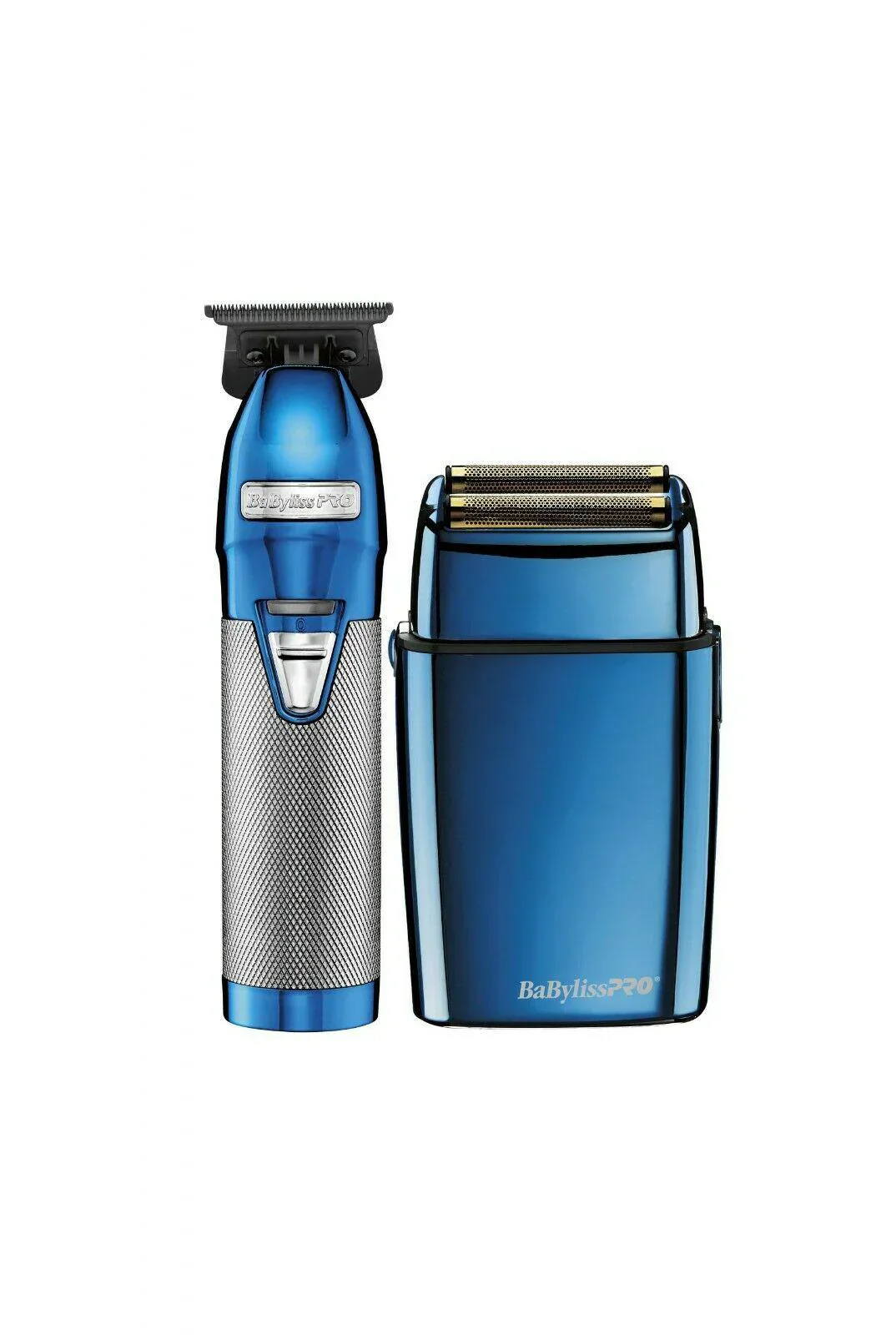 Babyliss Pro BLUE FX FXHOLPK2BC Skeleton Trimmer  Shaver Combo