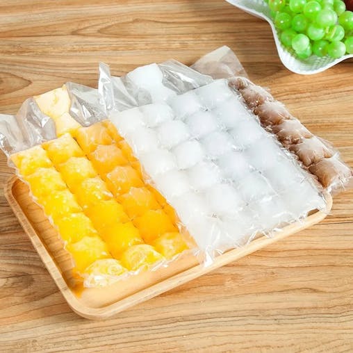 NNEOBA 24 Grid Silicone Ice Pop Molds Ice Maker