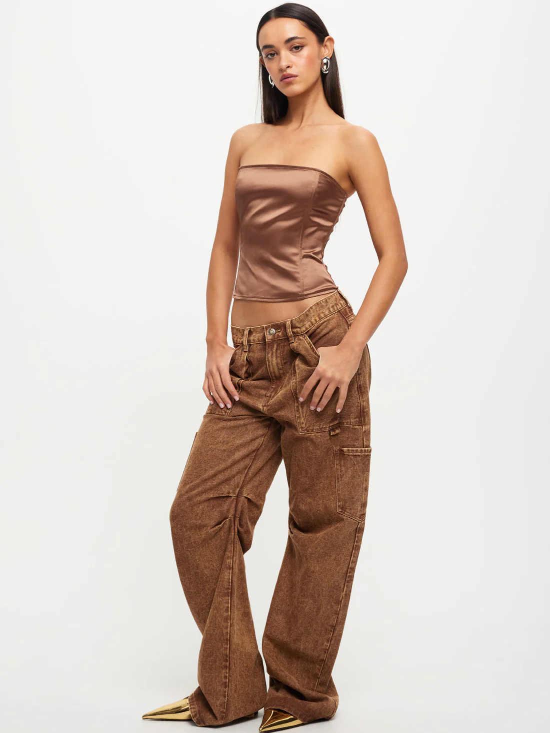 Miami Vice Low-Rise Baggy Jeans