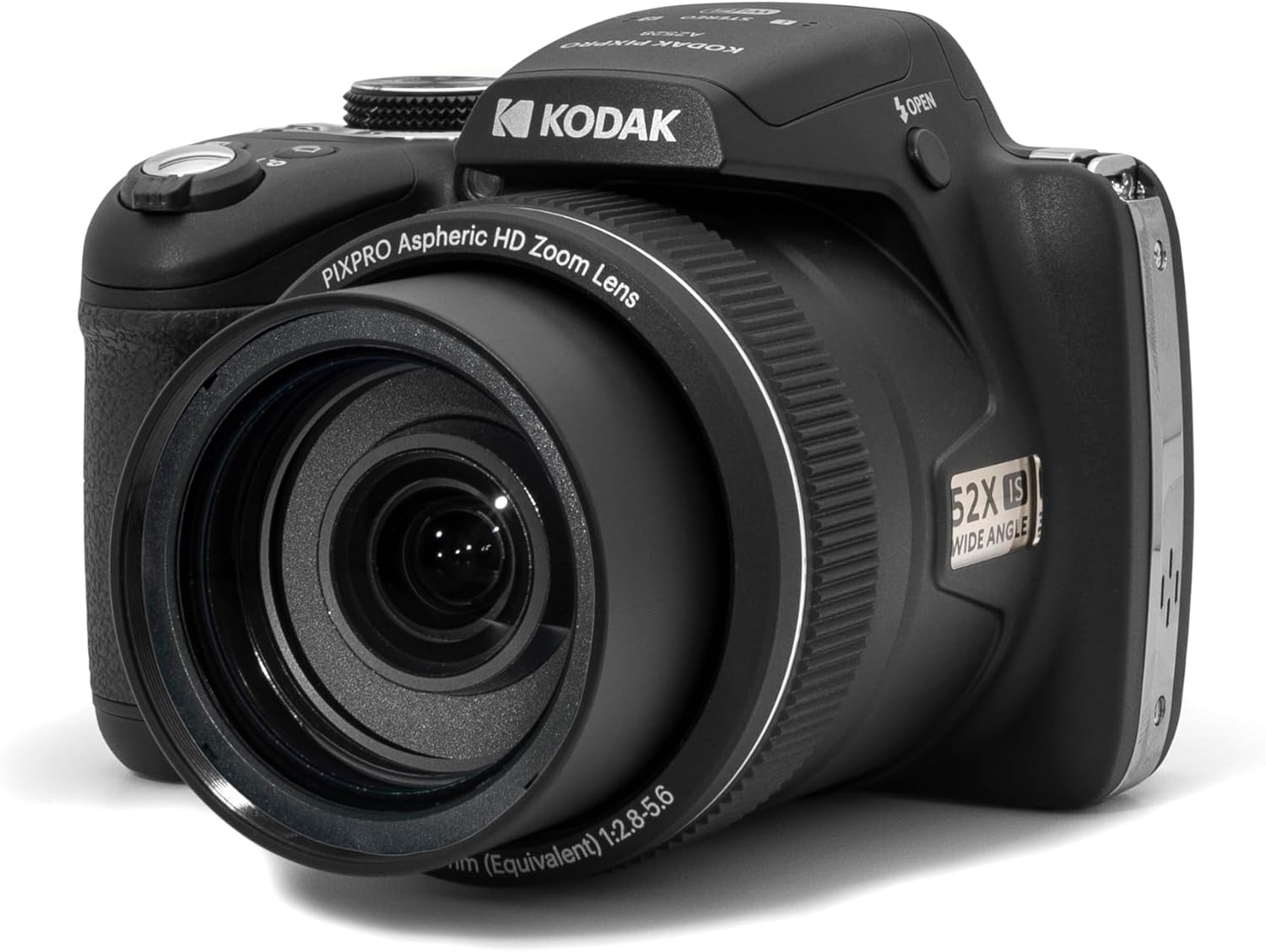Kodak PIXPRO Astro Zoom AZ528-BK 16 MP Digital Camera with 52x Optical Zoom 24mm Wide Angle Lens 6 fps Burst Shooting 1080P Full HD Video Wi-Fi Connectivity and a 3 LCD Screen (Black)