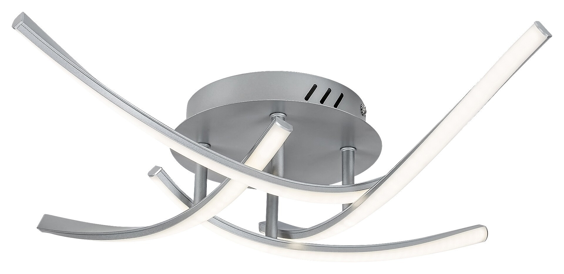 Lampa sufitowa Tatjana srebrno-biała LED 1x30W 4000K 1950lm Rabalux