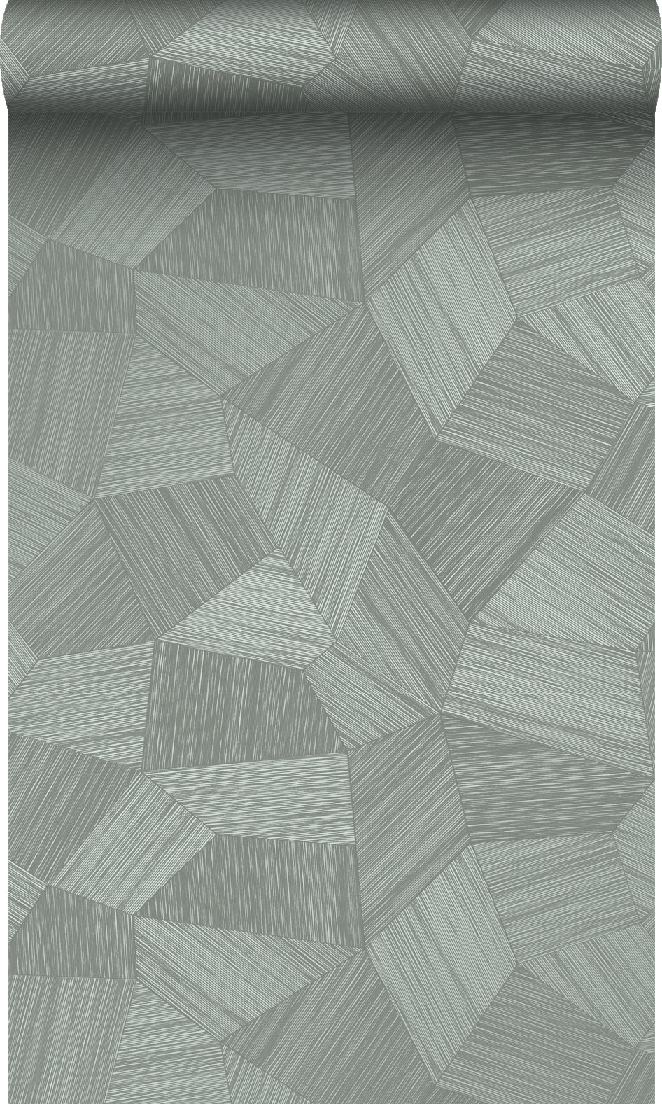 Origin Wallcoverings behang grafisch 3D motief blauw grijs - 53 cm x 10.05 m - 347820