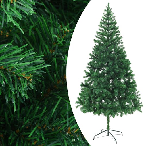 NNEVL Artificial Christmas Tree with Steel Stand 210 cm 910 Branches