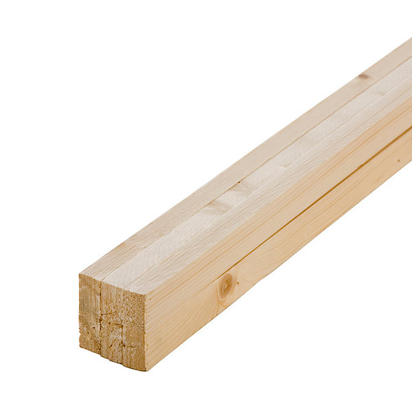 Lot de 6 tasseaux sapin rabotés 2400 x 34 x 21 mm