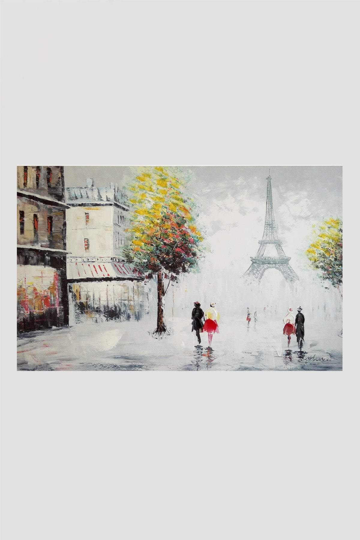 Paris B Canvas Wall Art