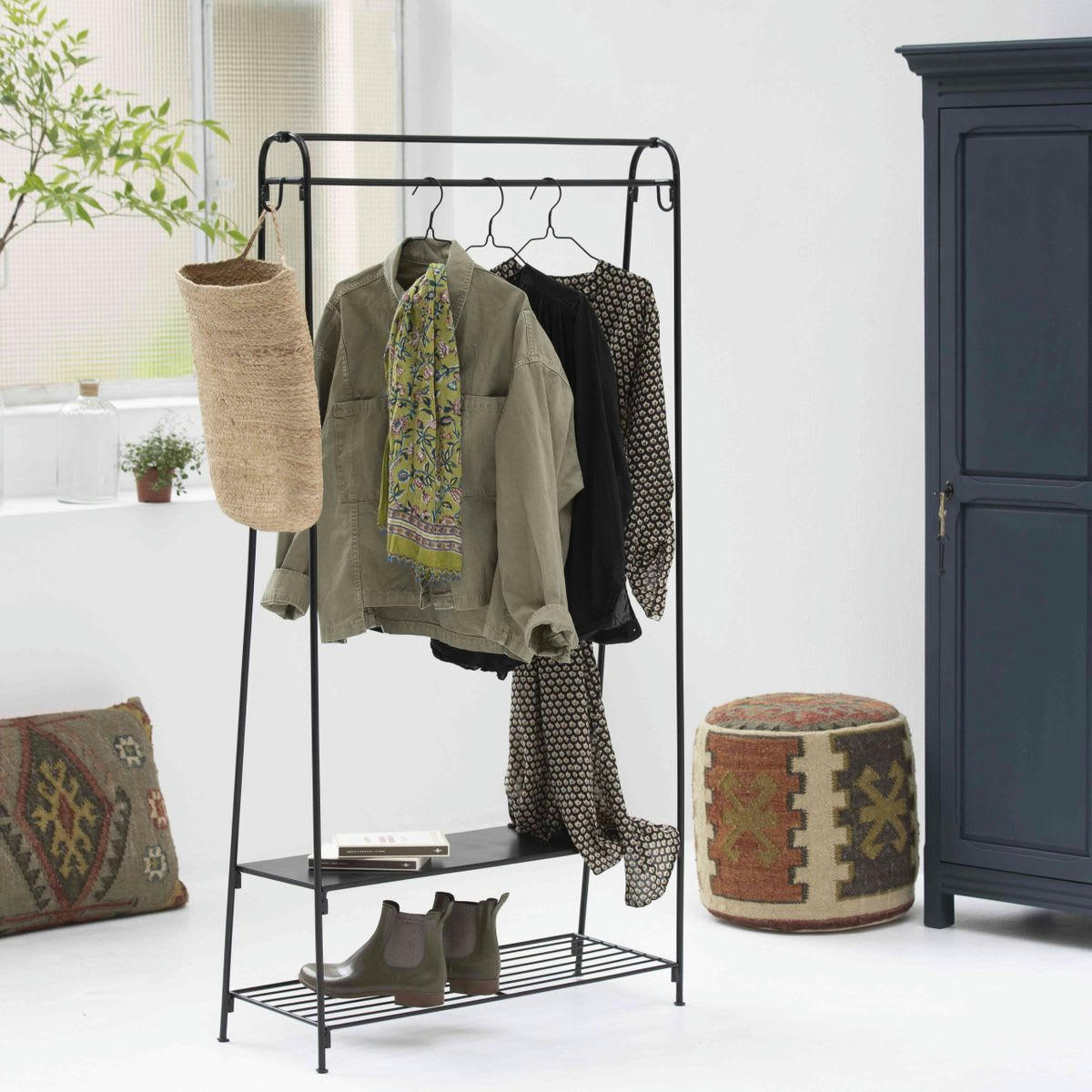 DOUGLAS - Portant en métal  1 étagère