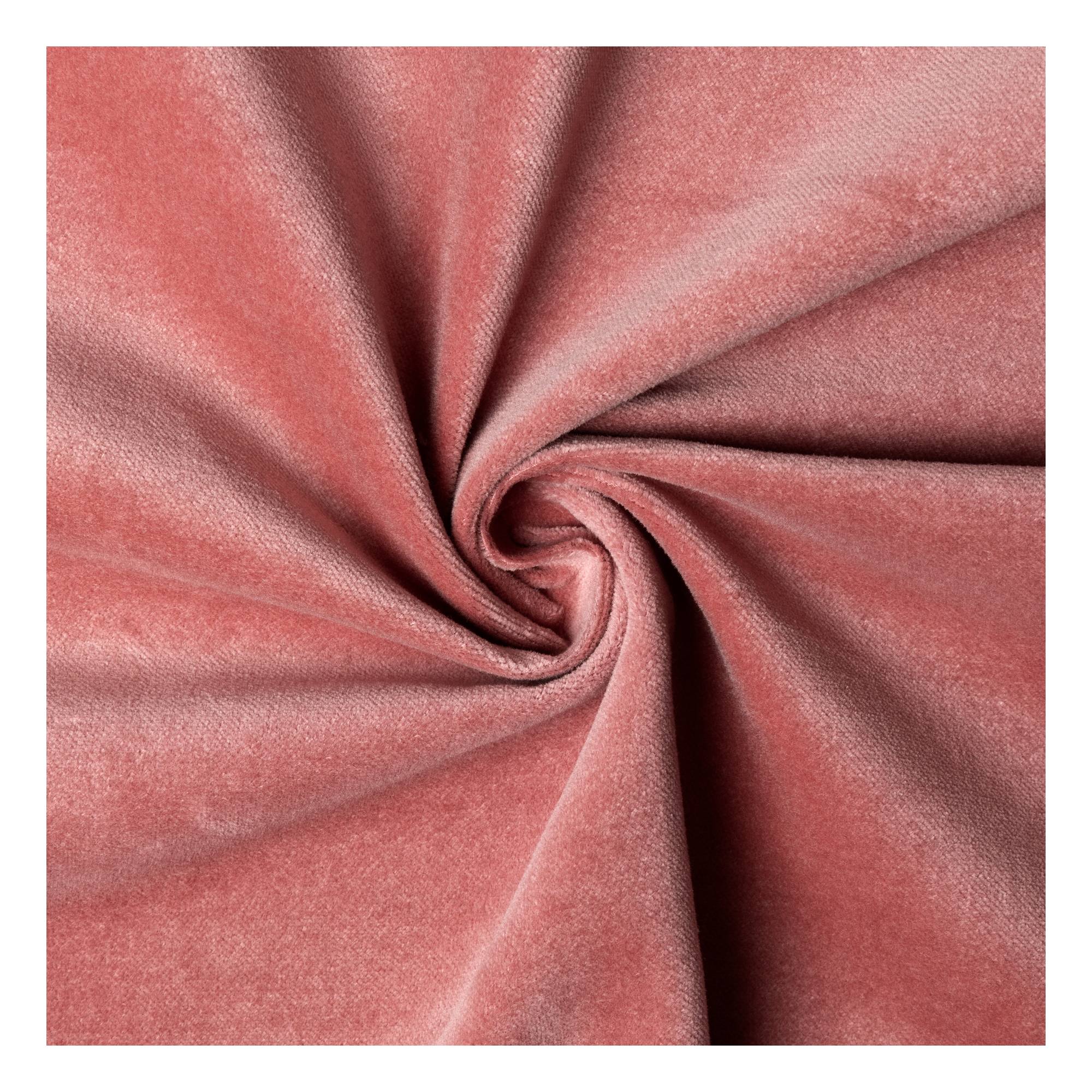 Dusty Pink Cotton Velvet Fabric?by the Metre