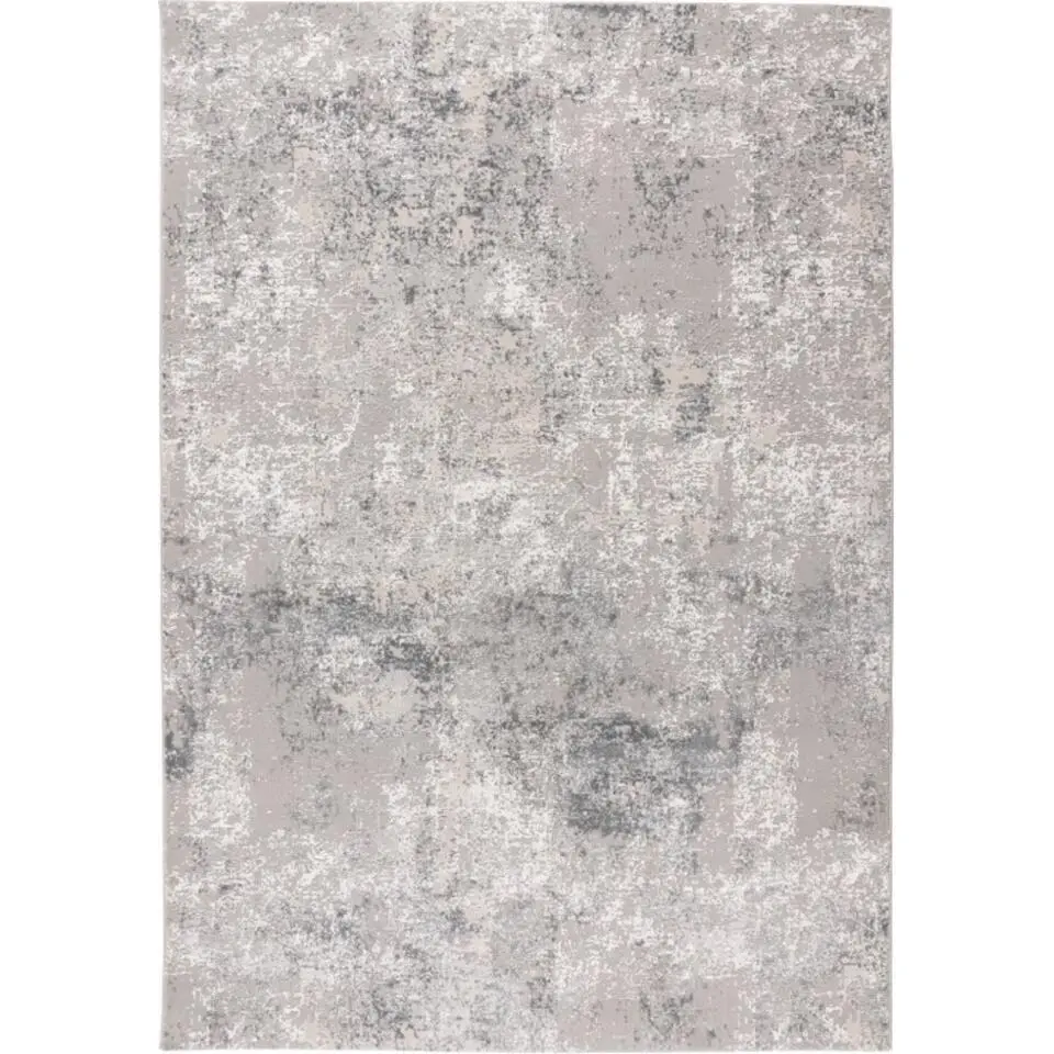Lalee Vloerkleed Japandi stijl - 3D effect zilver 160x230 cm