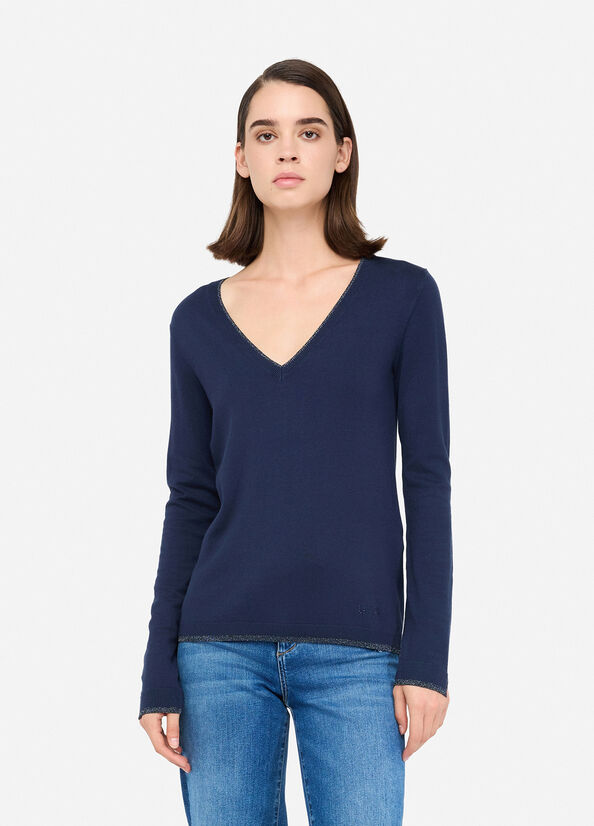 Maglia con scollo a V