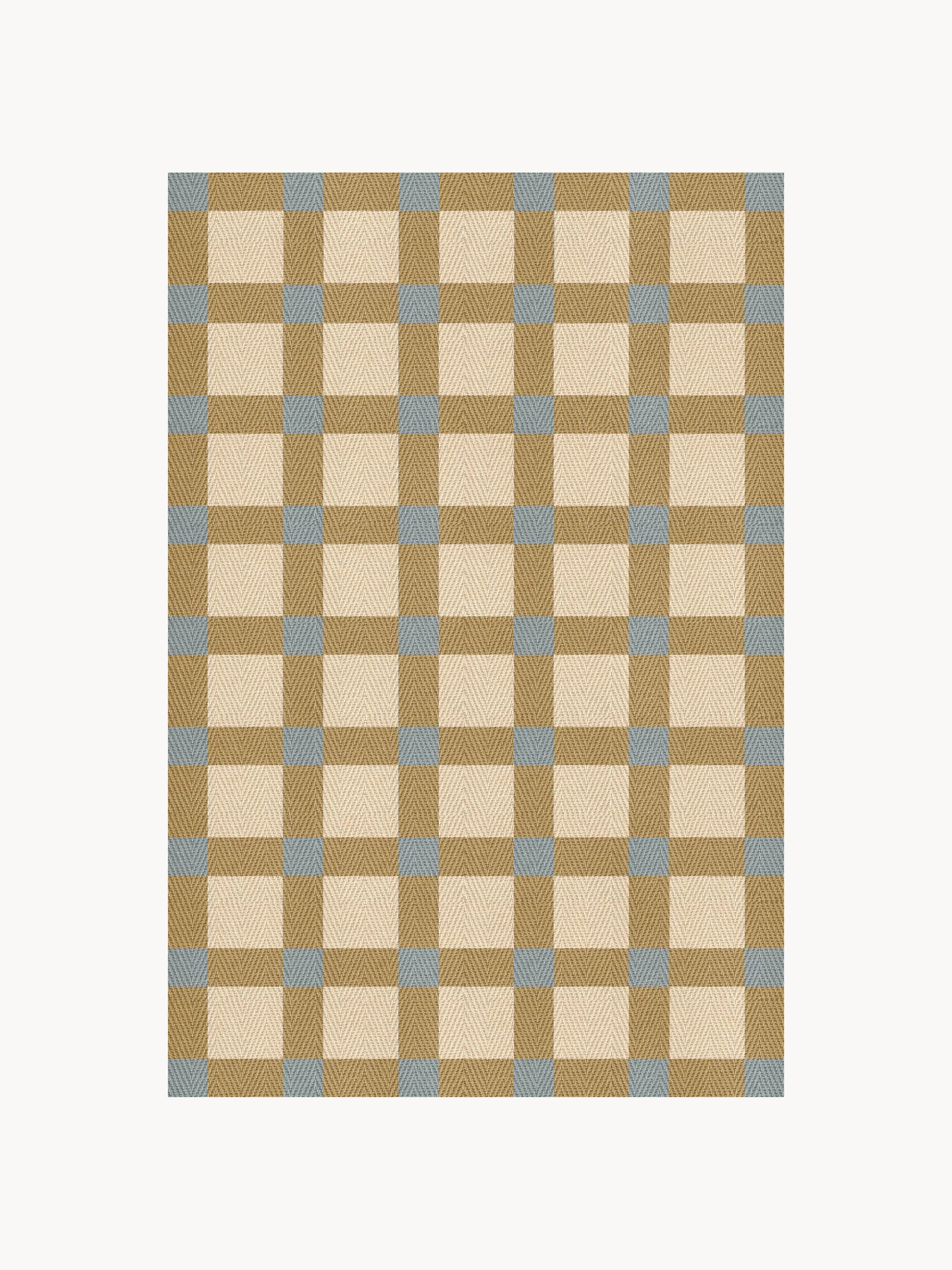 Handgewebter Jute-Teppich Dusk
