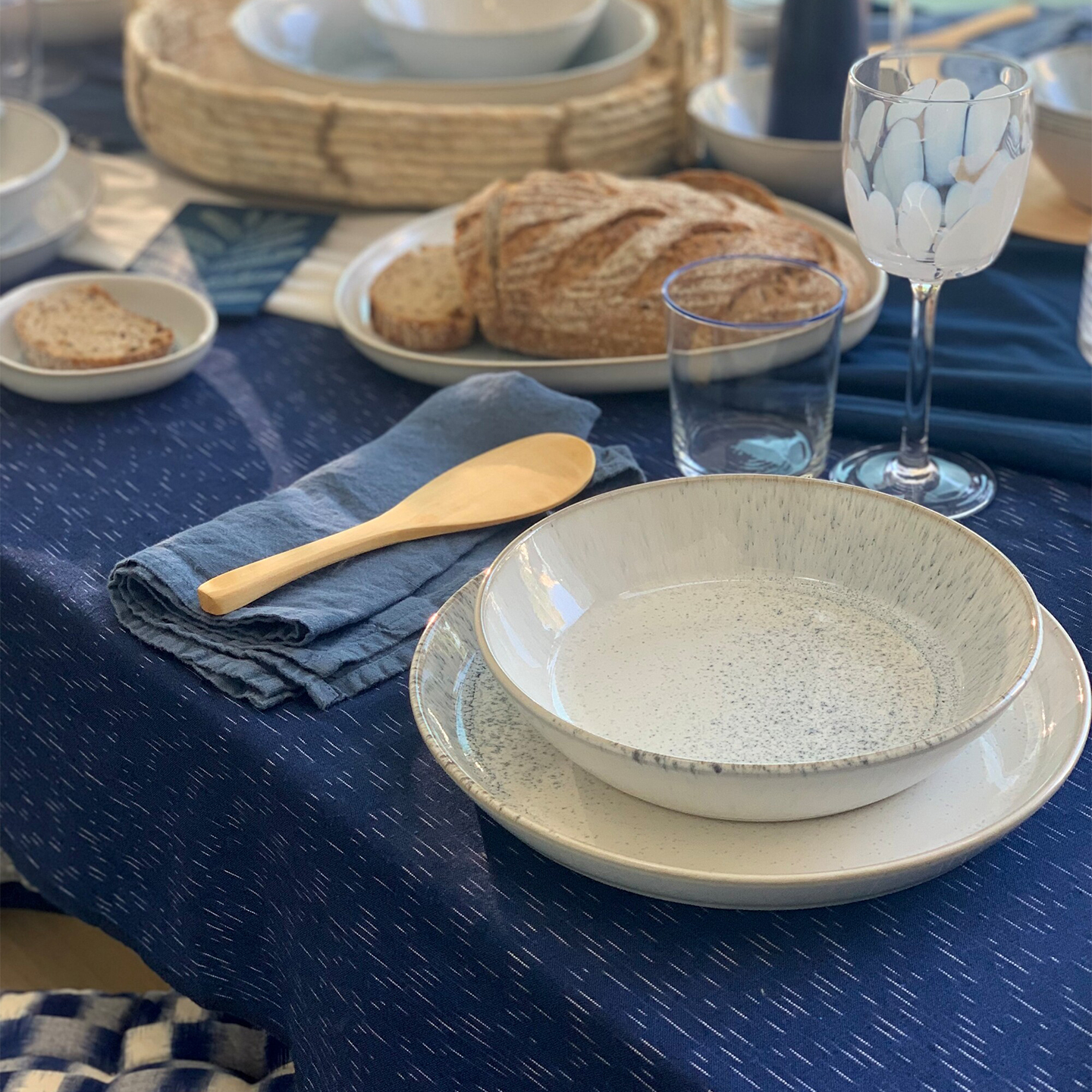 Kiln Blue Pasta Bowl