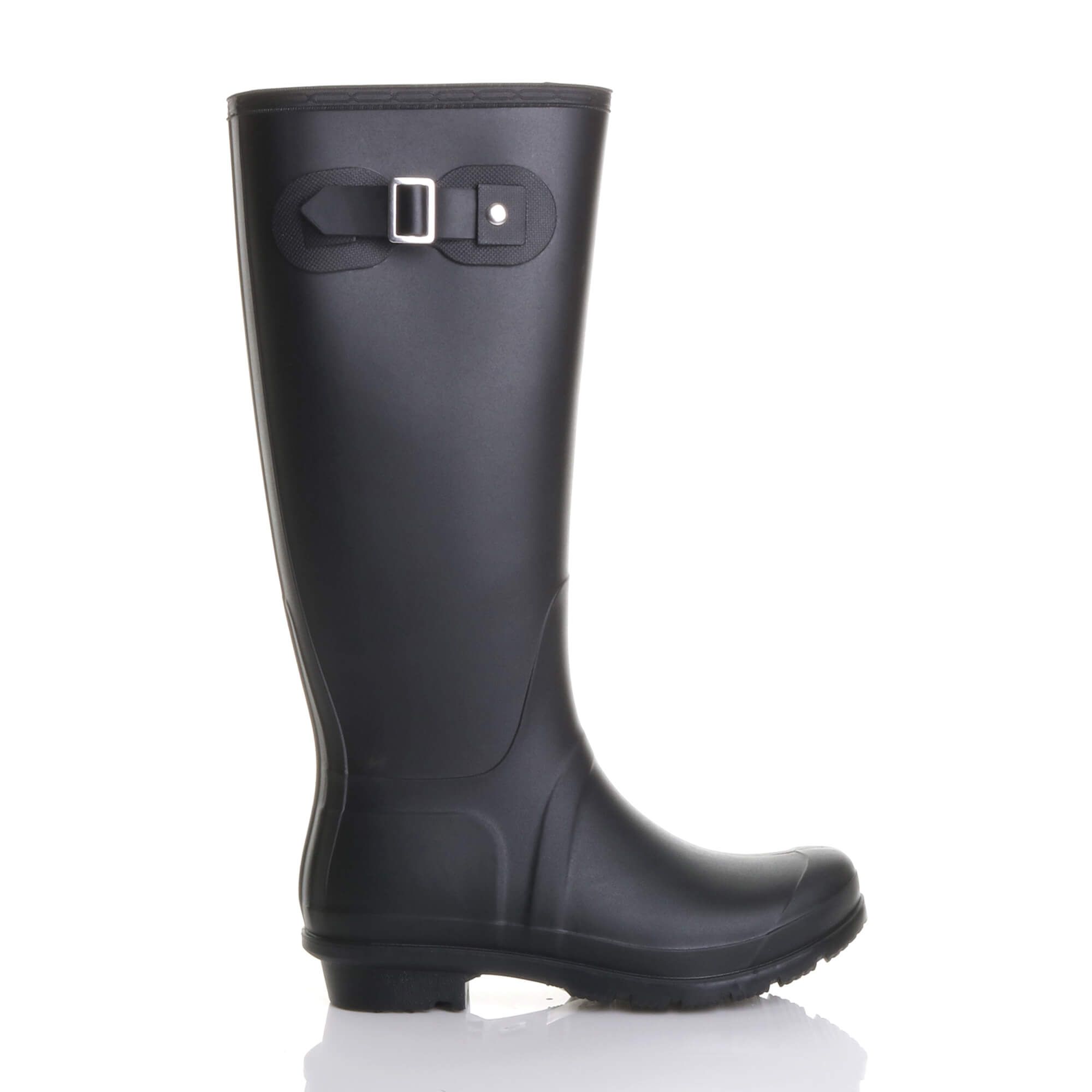 AJVANI Low Heel Wellington Boots Wellies