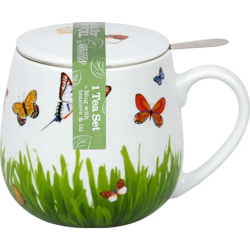 Teetasse Schmetterlingswiese