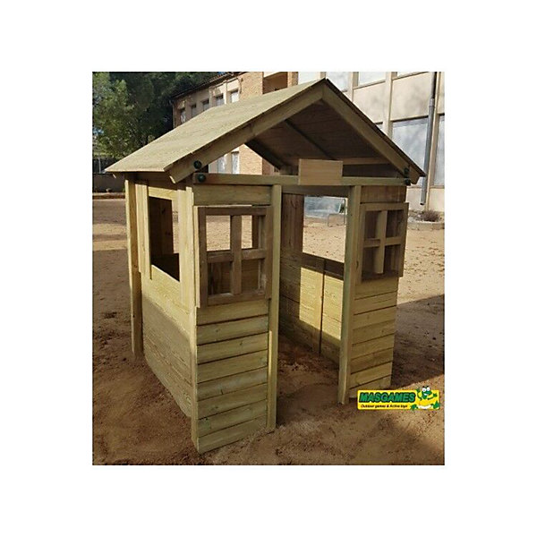 Maison d'enfant en bois Masgames SCHOOL