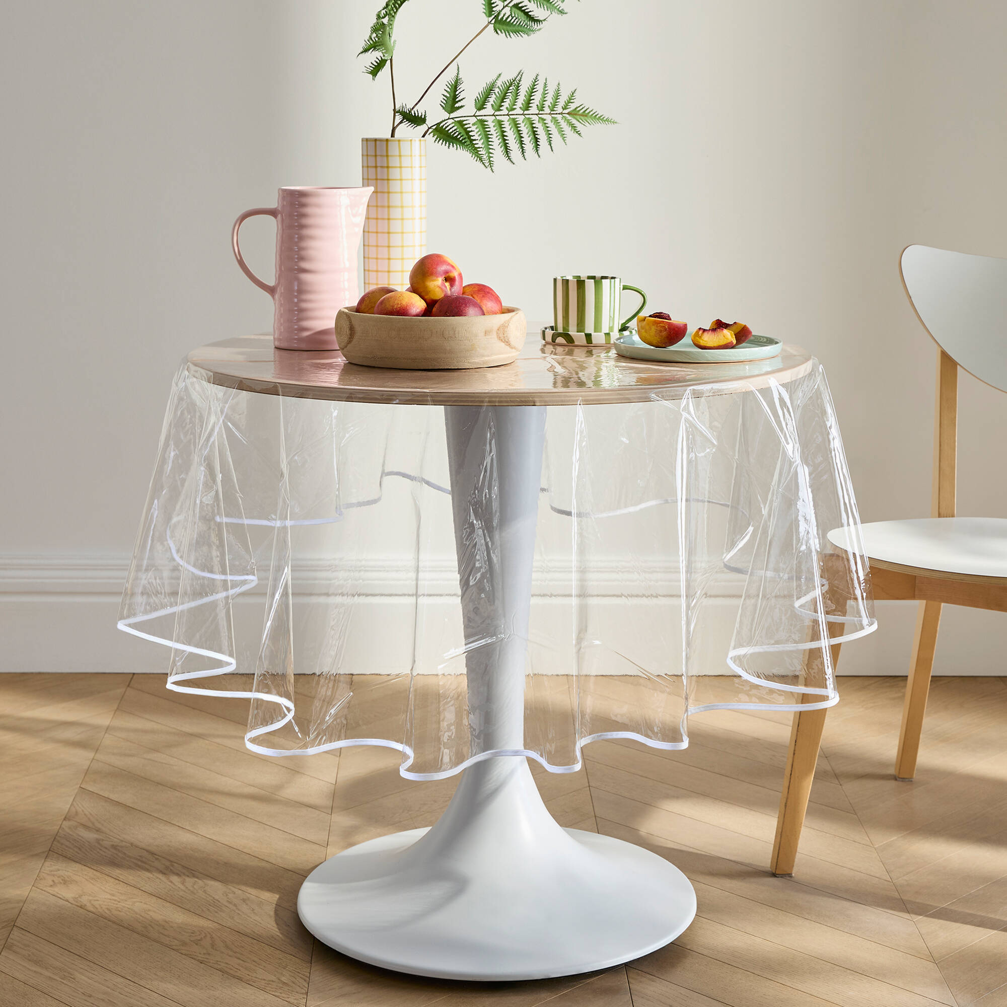 Nappe toile cirée translucide