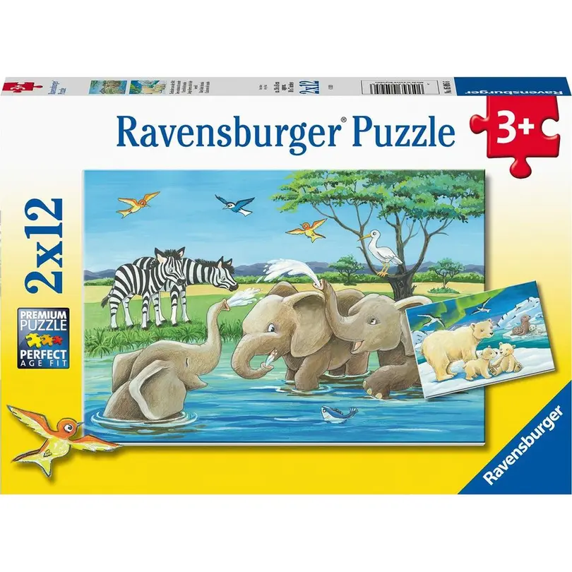 Puzzle 2-teilig Ravensburger
