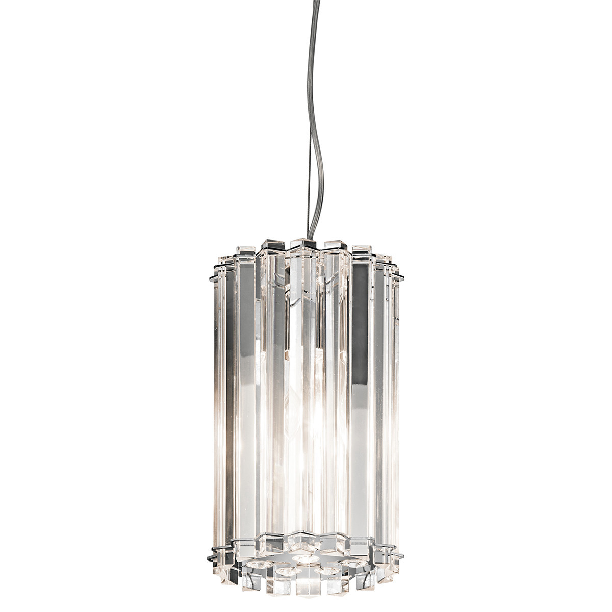 Lampa wisząca chromowana Crystal Skye 2xG9x3W Kichler