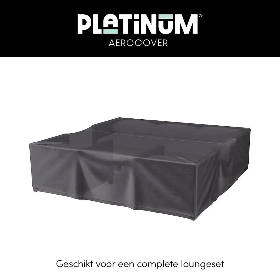 Platinum Aerocover loungesethoes 275x275x70 cm