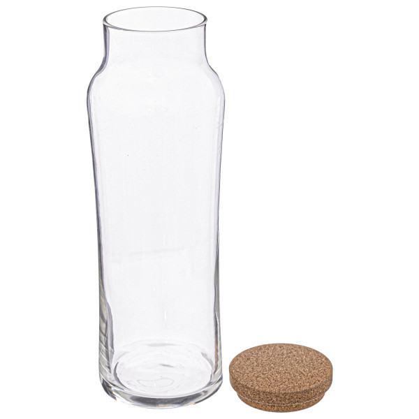 Karafka na zimne napoje SLIM z korkiem, 1 L