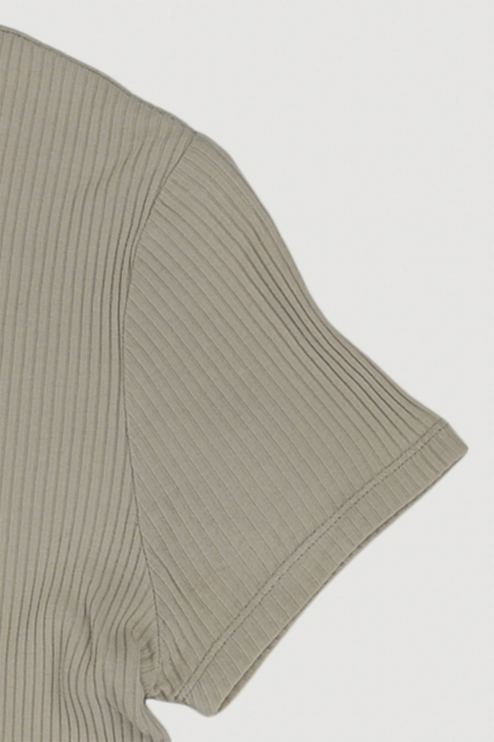 Re-Worn Womens Cotton Blend Textured Tee