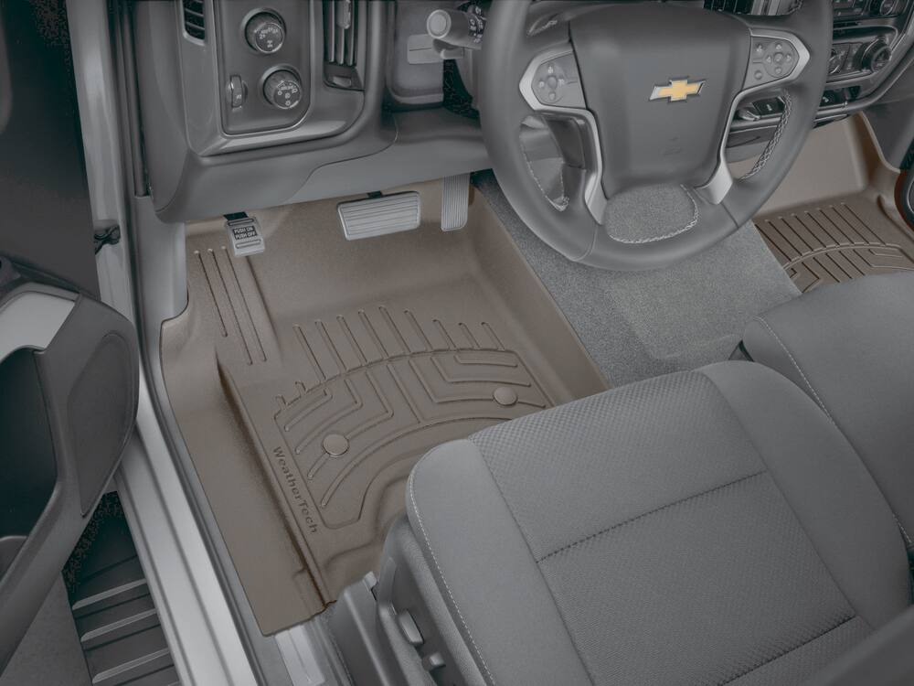 WeatherTech FloorLiner HP for Front Row Seats, Cocoa
