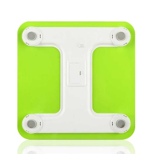 SOGA 2X 180kg Digital Fitness Weight Bathroom Gym Body Glass LCD Electronic Scales Green/Blue