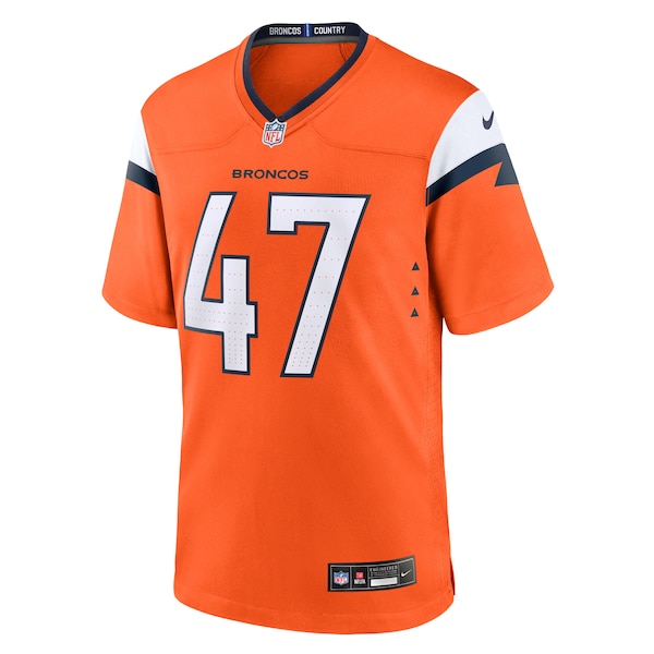 Karene Reid Denver Broncos Nike Team Game Jersey -  Orange