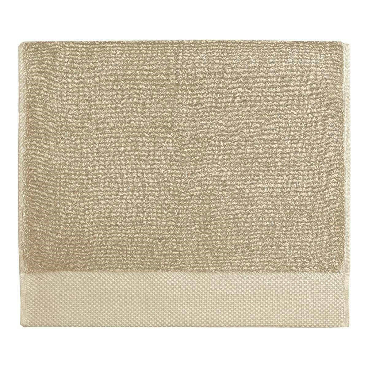 SENSOFT - 3 grandes serviettes d'invité zéro twist 560g ficelle 40x60 cm