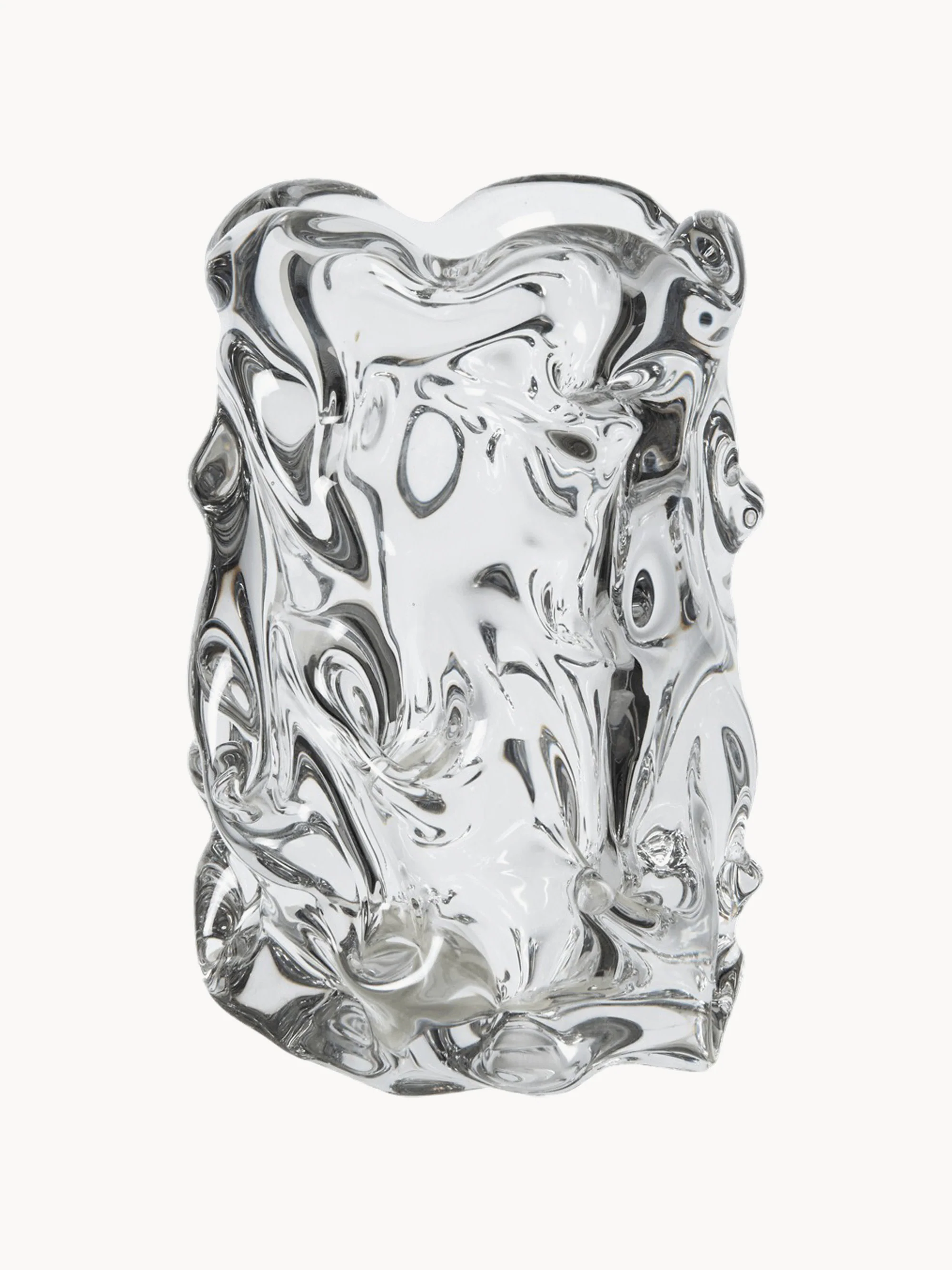 Mundgeblasene Vase Virelle, H 18 cm