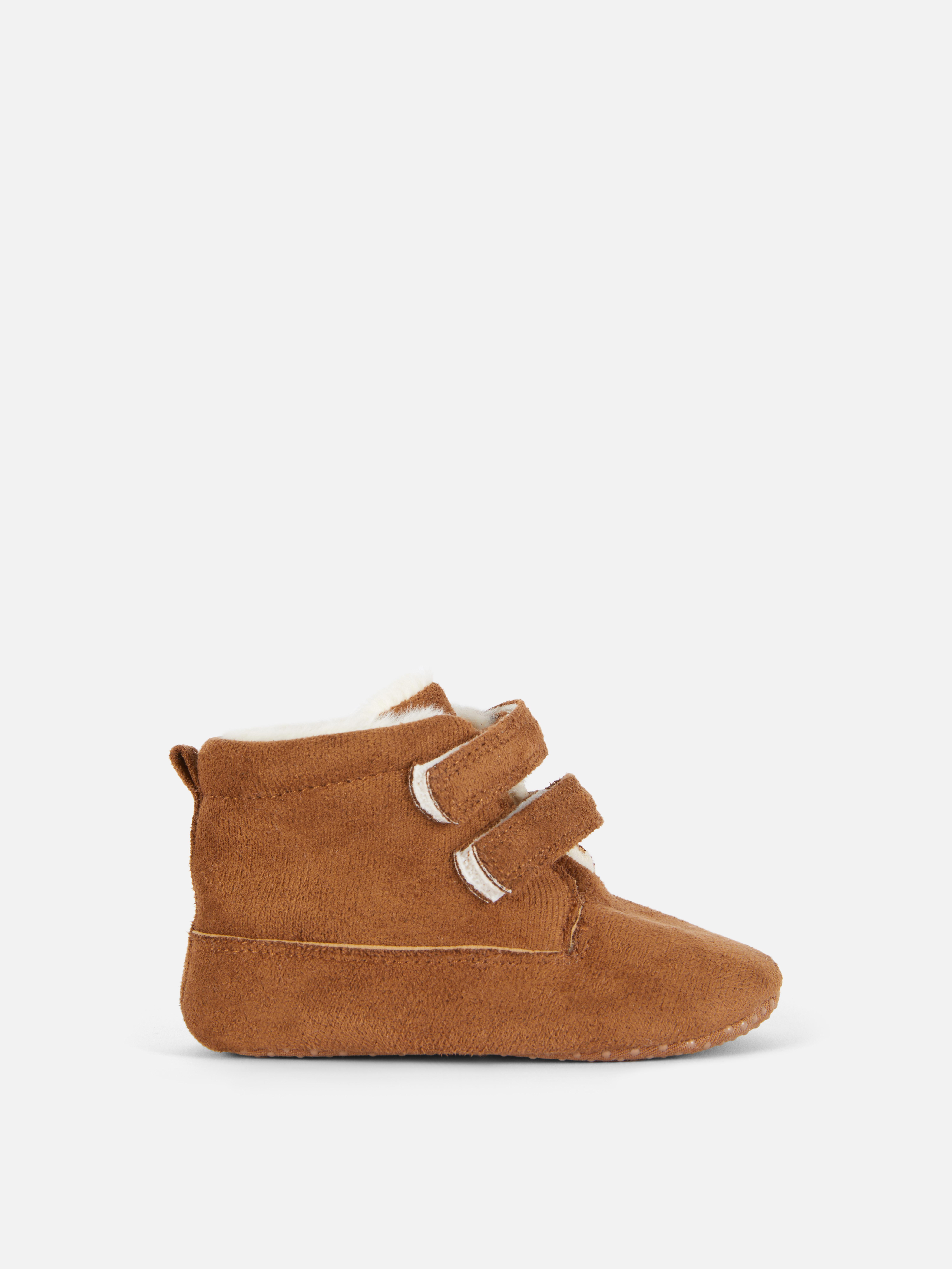 0-18mths | Double Strap Snug Newborn Ankle Boots