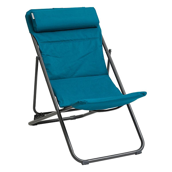 Chilienne de jardin pliante Jubba Bleu canard &Graphite - Hespéride