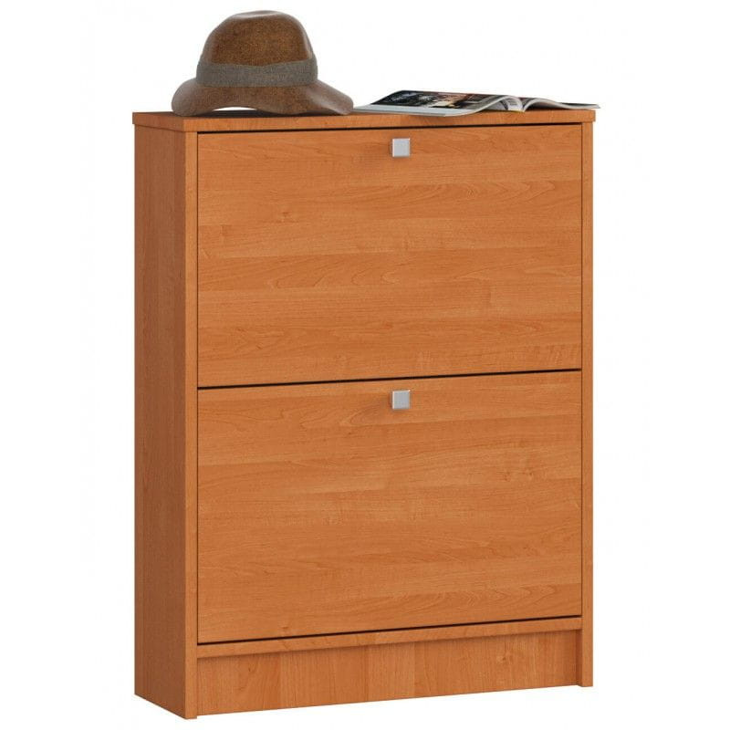 Szafka na buty, uchylne drzwiczki, ARONA, mini, 60 cm, olcha| TYLETEGOTU