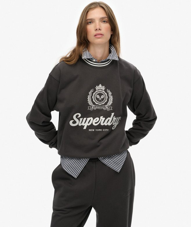 Country Club Loose Crew Sweatshirt