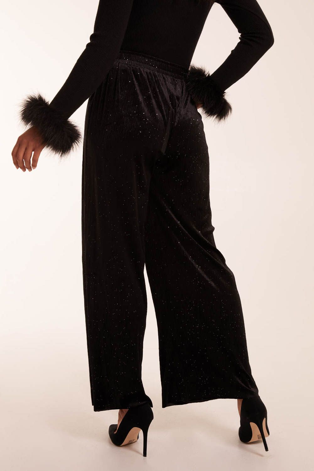 Blue Vanilla Sparking Wide Leg Trouser