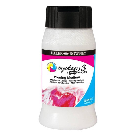 Daler-Rowney System3 Fluid Pouring Medium 500ml
