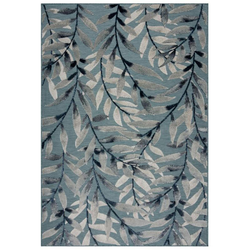 - Tapis d'extérieur/ intérieur bleu Plaza 160 x 230