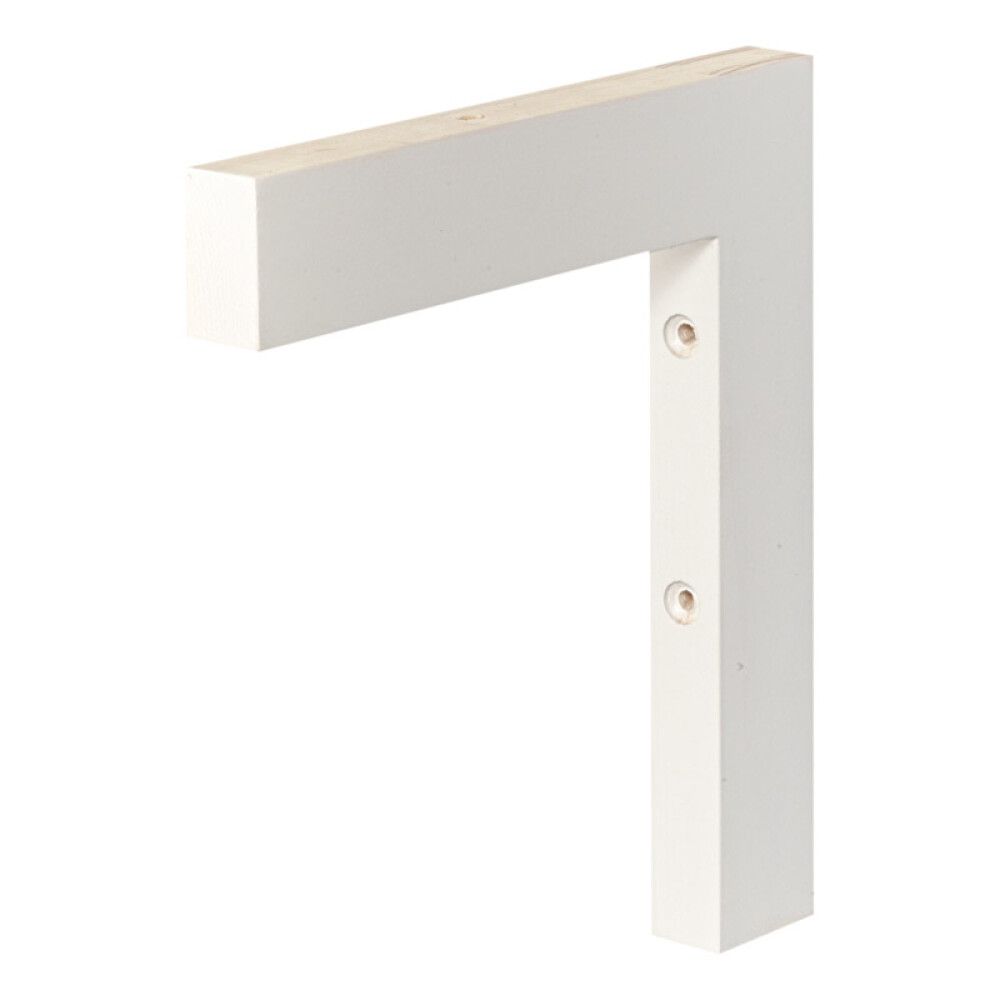 HYLLEKNEKT LUNDBERGS VIKTOR 180X200MM HVIT