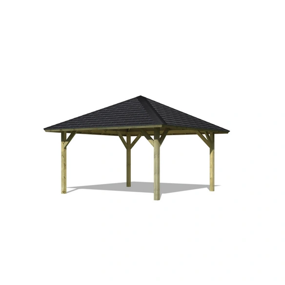 Pavillon-Set »Holm 1«, Walmdach, viereckig, BxHxT: 431 x 315 x 431 cm