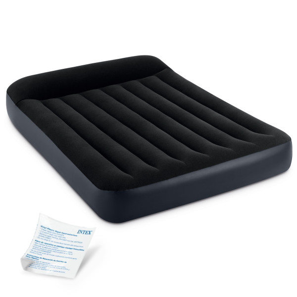 Materac dmuchany welurowy 191x137x25 Intex 64142