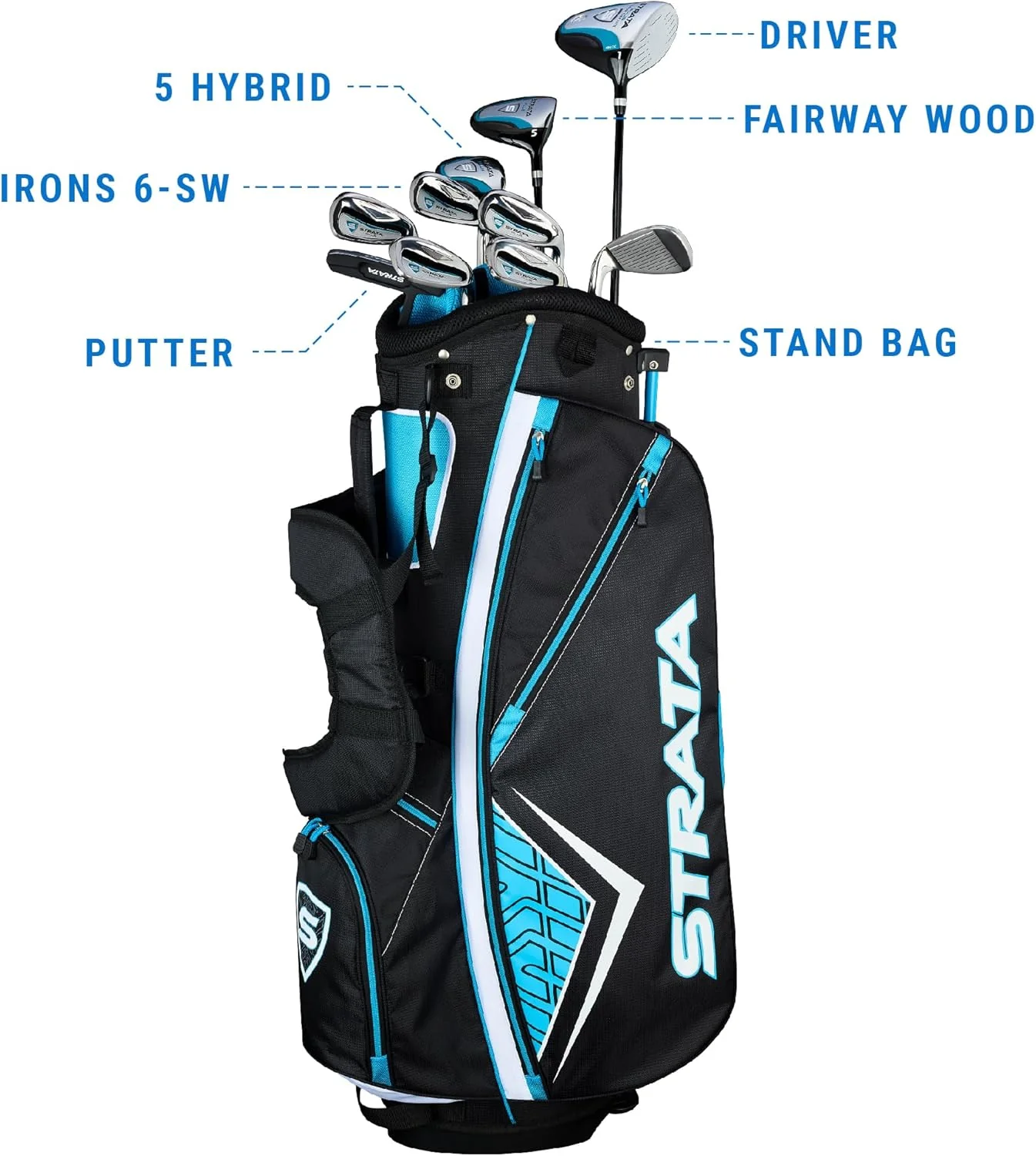 Callaway Women锟斤拷s Strata Club Set, Complete Kit