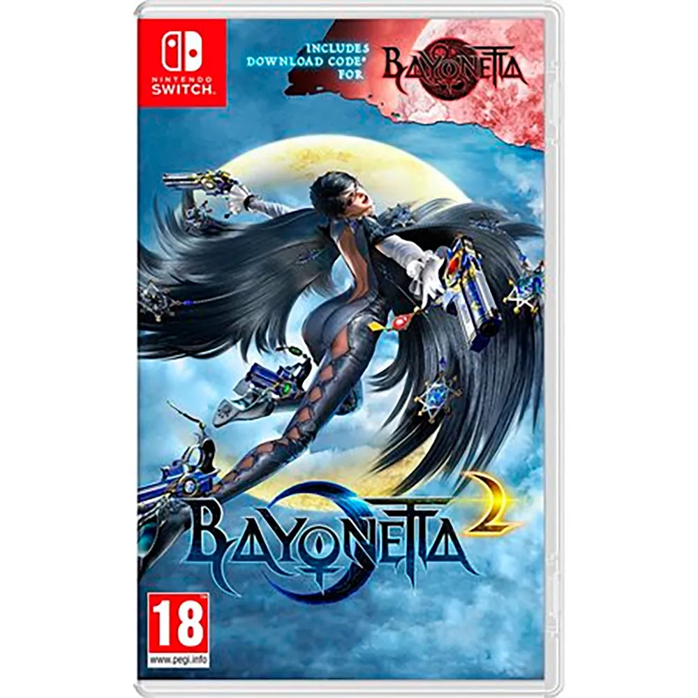 Nintendo Switch Bayonetta 2   1 Code In Box USA