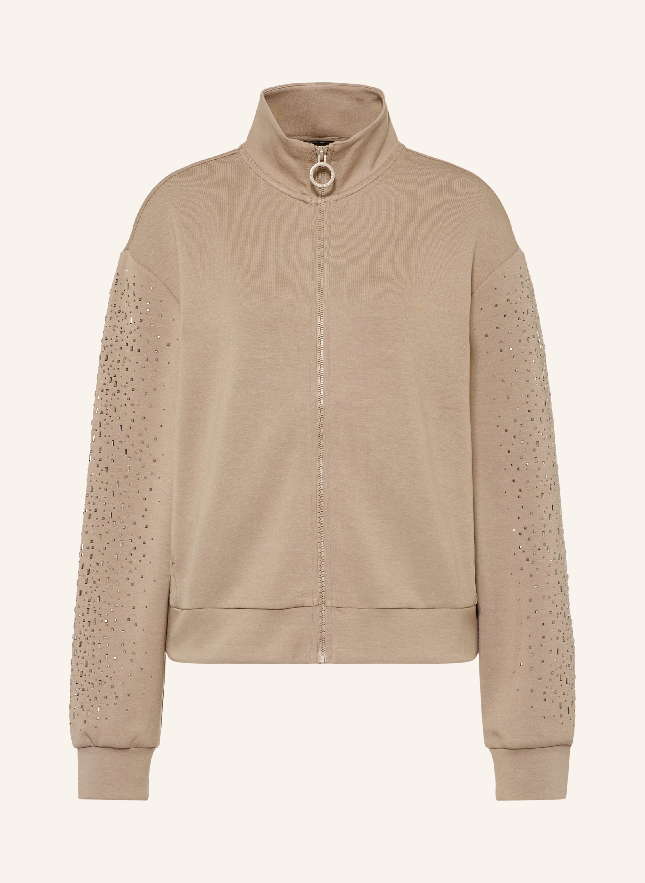 EA7 EMPORIO ARMANI Sweatjacke mit Schmucksteinen