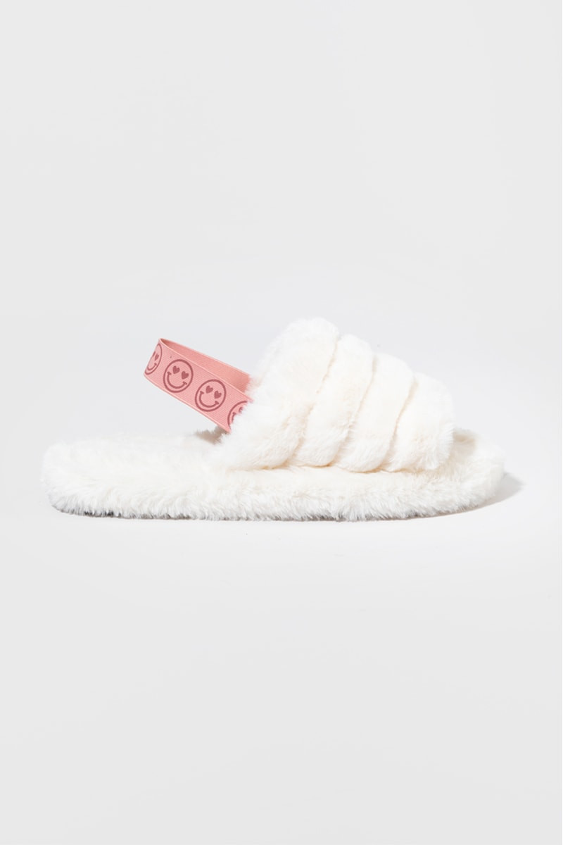 Anna Smiley Strap Slippers