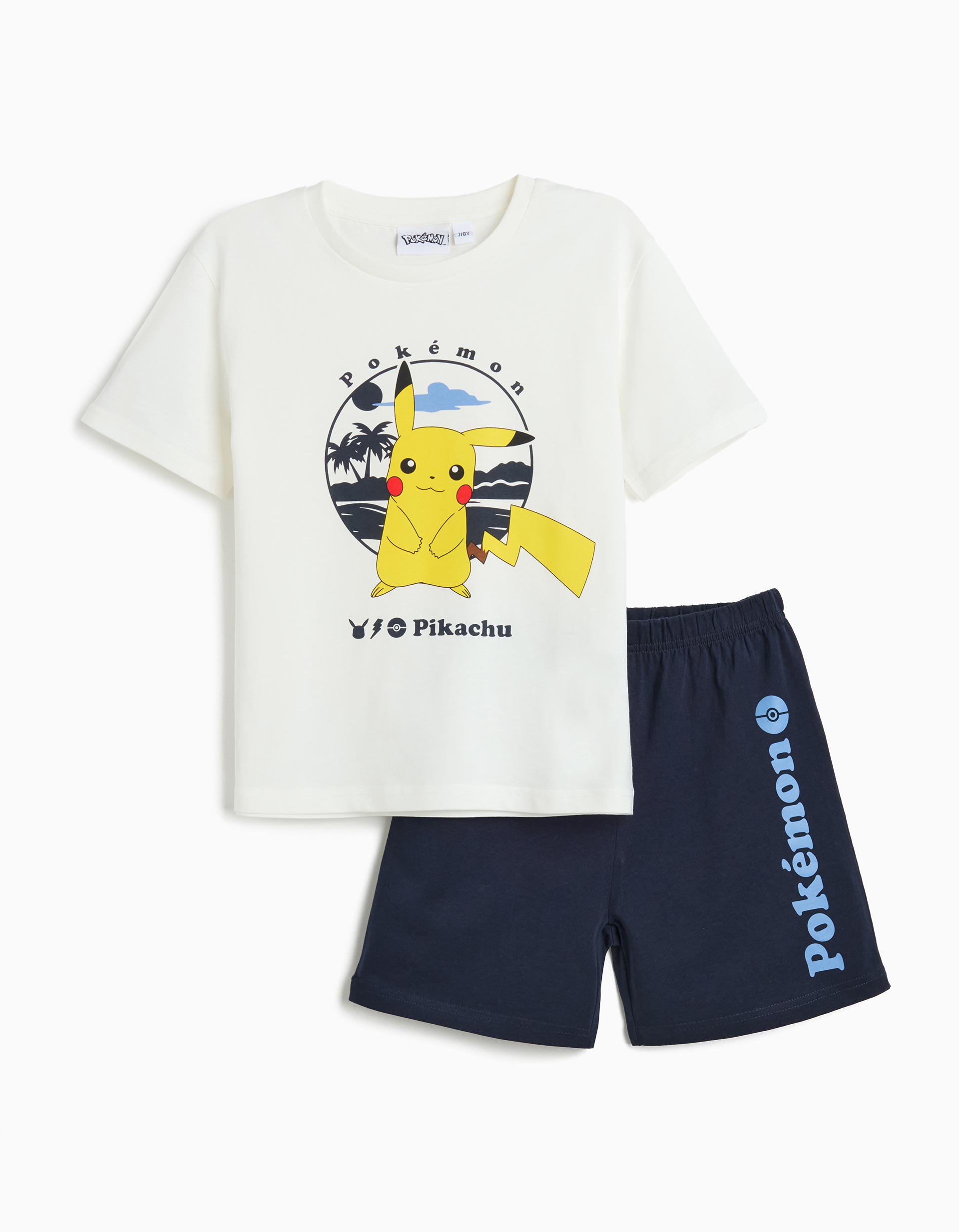 Pijama 'Pokémon', Menino, Branco
