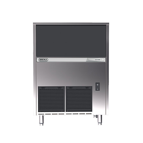 Machine à Glaçons Pleins 77 kg/24h Réserve-Bac 40kg - BREMA - l0.1- L0.1- P60- h92-