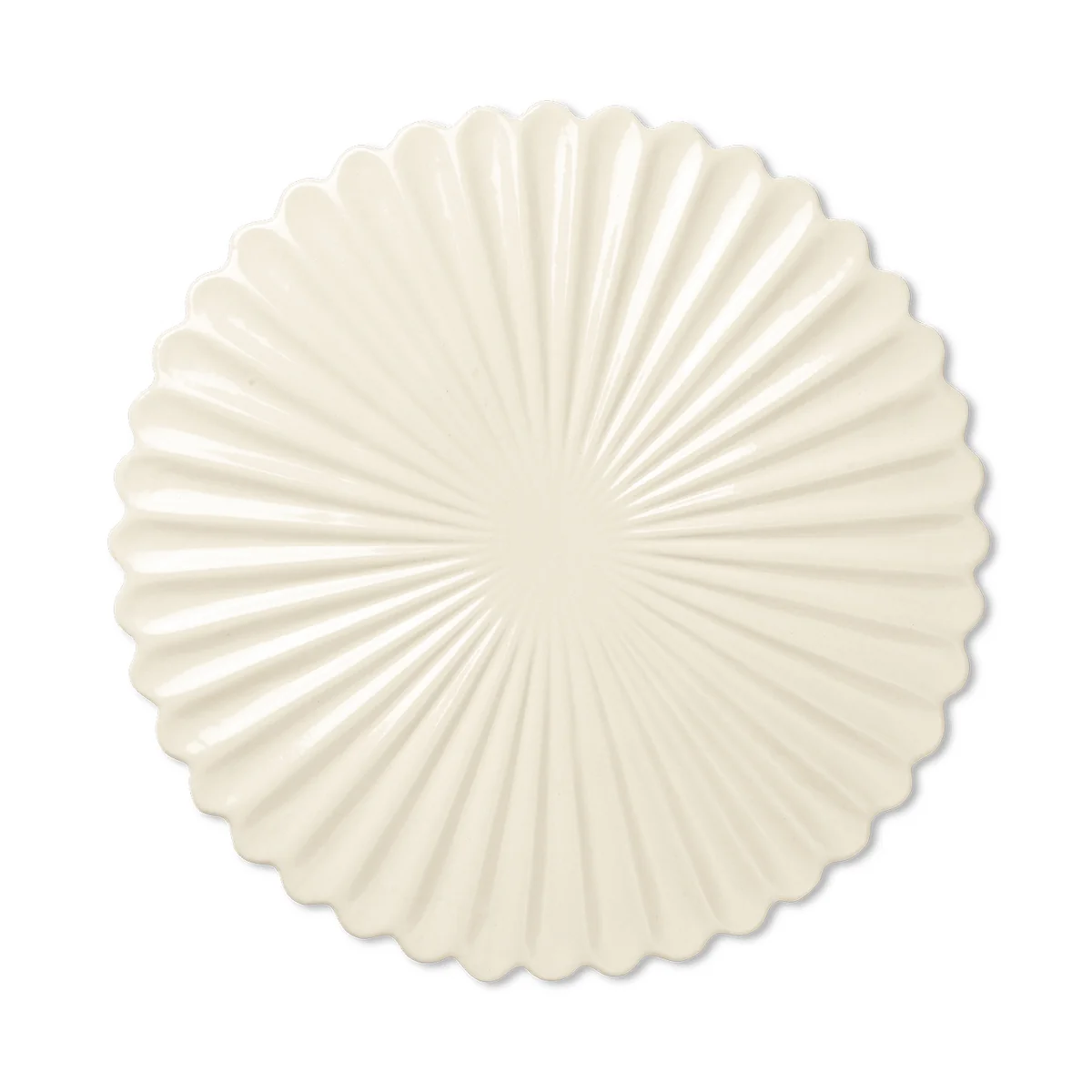 Ferm Living - Fountain Tortenplatte, off-white