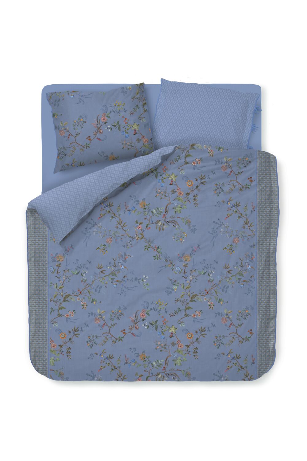 Pip Studio Bustani - 200 x 200/220 cm - Blauw