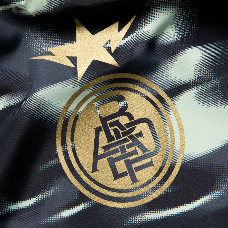 A Bathing Ape Screen Camo Football Logo Crewneck - Black