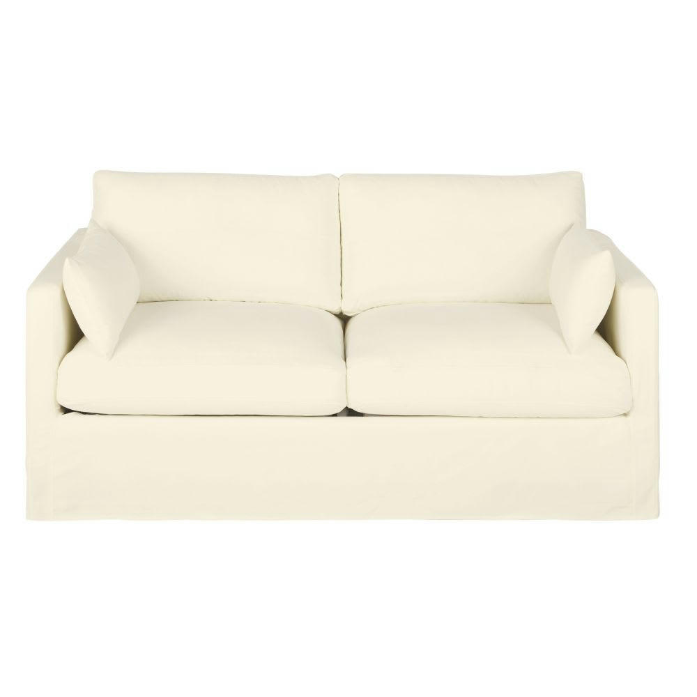 Julia - Canapé 2/3 places ivoire